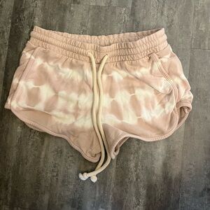 Tie dye shorts